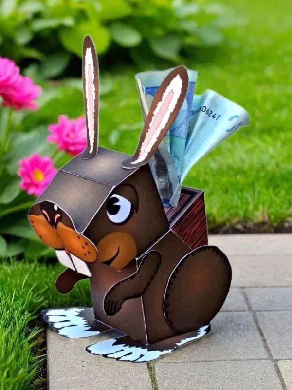 Bastelbogen Osterhase
